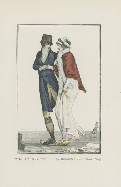 Allievo timido, Parigi (circa 1800) da Pierre de La Mesangere