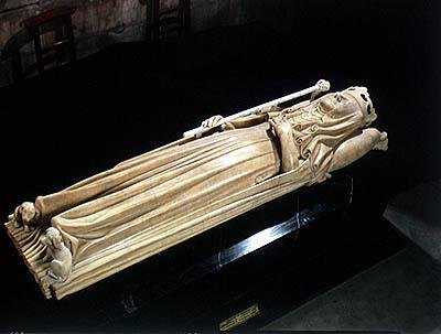 Tomba di Isabella di Baviera (1371-1435) da Pierre de Thury