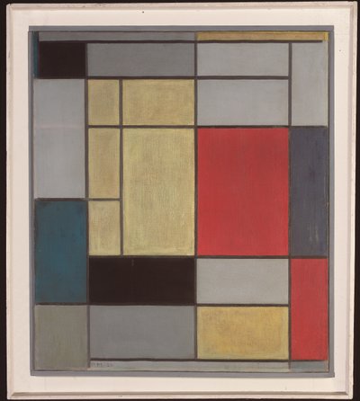 Composizione I da Piet Mondrian