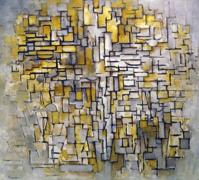 Composizione No. VII, 1913 da Piet Mondrian