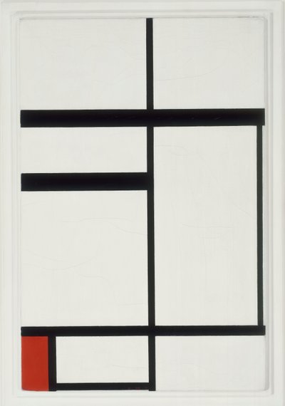 Composizione con Rosso, Nero e Bianco da Piet Mondrian