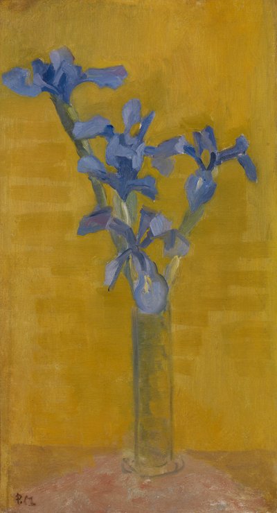 Iris, c.1910 da Piet Mondrian