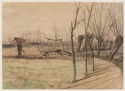 Paesaggio a Loosduinen da Piet Mondrian