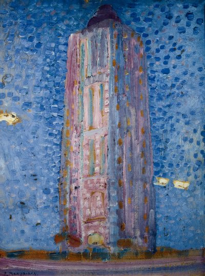 Il faro di Westkapelle da Piet Mondrian