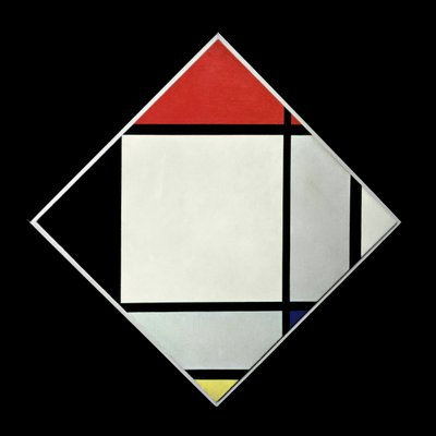 Pittura a losanga II da Piet Mondrian