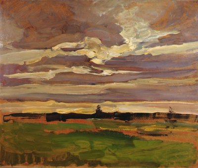 Paesaggio lunare da Piet Mondrian