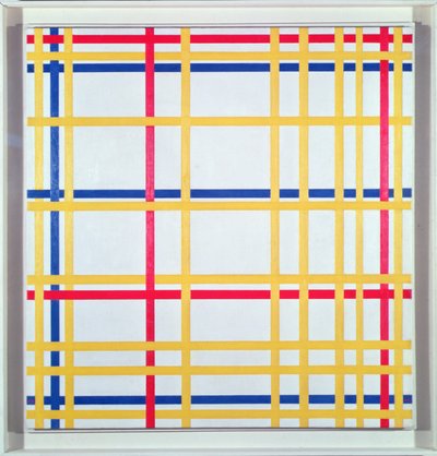 New York City I da Piet Mondrian