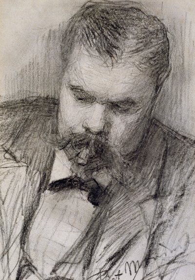 Ritratto di Frits Mondrian da Piet Mondrian