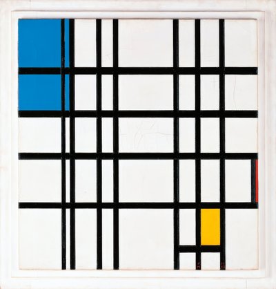 Ritmo di linee nere da Piet Mondrian