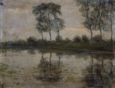 Alberi lungo il fiume Gein, di Piet Mondrian. Paesi Bassi, 20° secolo da Piet Mondrian