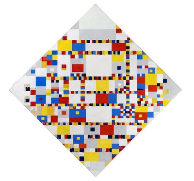 Victory Boogie Woogie (incompiuto) da Piet Mondrian