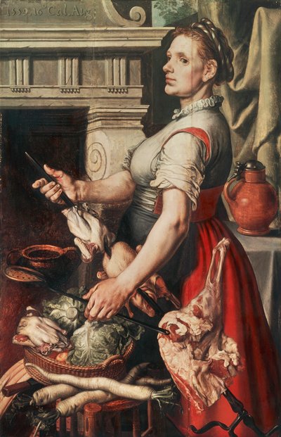 Il cuoco da Pieter Aertsen