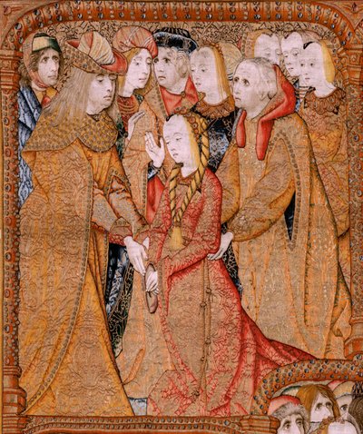 Serie Trionfi della Madre o Paños de Oro. Dio invia l