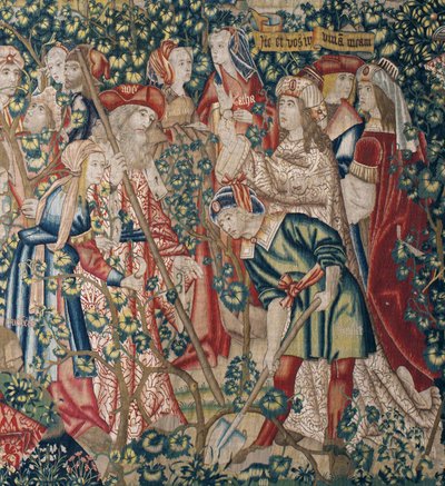 La parabola dei lavoratori nella vigna, c.1500 da Pieter (studio of) Coecke van Aelst