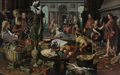 Cristo in casa di Maria e Marta da Pieter Aertsen