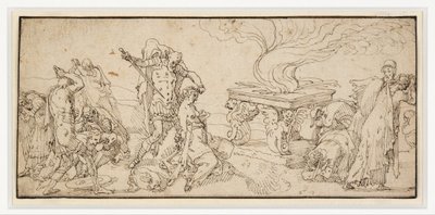 Il sacrificio di Ifigenia da Pieter Aertsen