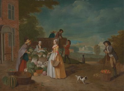 Il venditore di verdure da Pieter Angillis