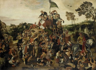La festa di San Martino, c.1540-98 da Pieter Balten