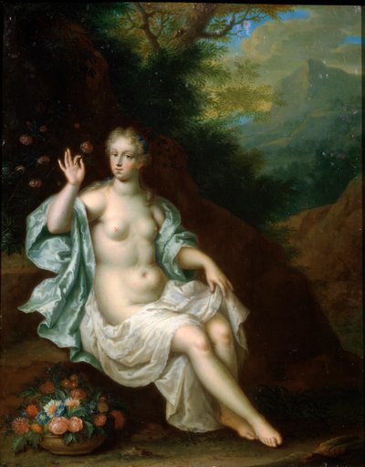 Flora, dipinto olandese del XVII secolo da Pieter Borm