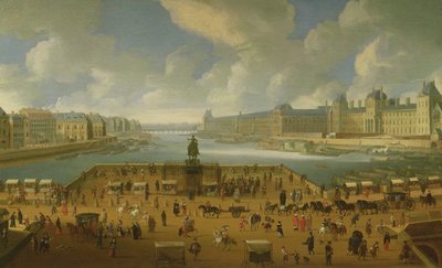 Le Pont Neuf, Parigi da Pieter Bouts