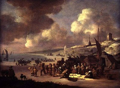 La costa a Scheveningen da Pieter Bouts