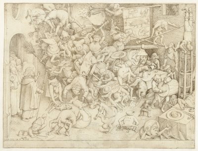 Caduta del mago Hermogene da Pieter Bruegel (I)