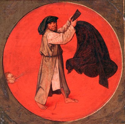 Scuote il suo cappotto secondo il vento, c1558-1560 da Pieter Bruegel the Elder