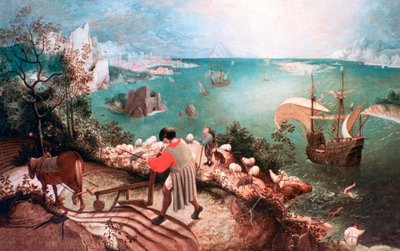 Paesaggio con la caduta di Icaro da Pieter Bruegel the Elder
