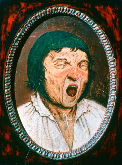 Uomo che sbadiglia, c1545-1569 da Pieter Bruegel the Elder