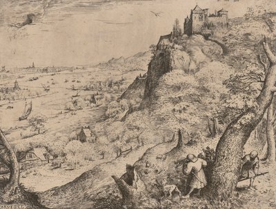 La caccia al coniglio, 1560 da Pieter Bruegel the Elder