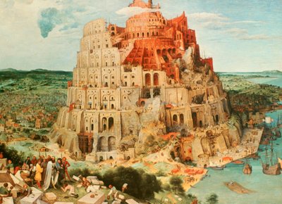 Torre di Babele, 1563 da Pieter Bruegel the Elder