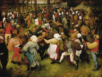 Il ballo del matrimonio da Pieter Brueghel the Elder