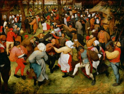 Il ballo del matrimonio da Pieter Brueghel the Elder