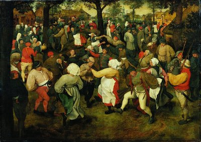 Il ballo del matrimonio da Pieter Brueghel the Elder