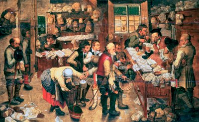Il Collettore delle Decime, 1618 da Pieter Brueghel the Younger