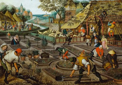 Le quattro stagioni: Primavera, seconda metà del XVI secolo da Pieter Brueghel the Younger