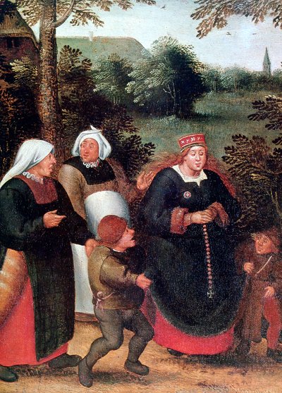 La processione della sposa da Pieter Brueghel the Younger