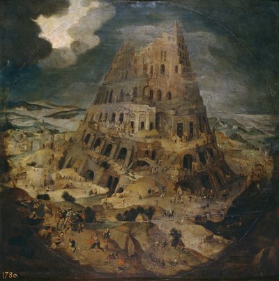 La Torre di Babele da Pieter Brueghel the Younger