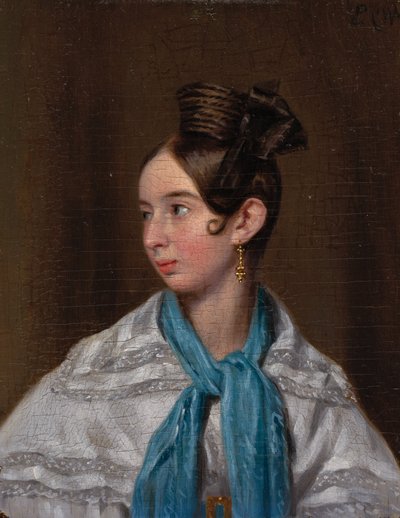 Elisa Pearson Playter, c.1837 da Pieter Christoffel Wonder