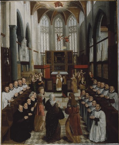 La Presentazione della Vergine al Tempio, c.1530-35 da Pieter Claeissens