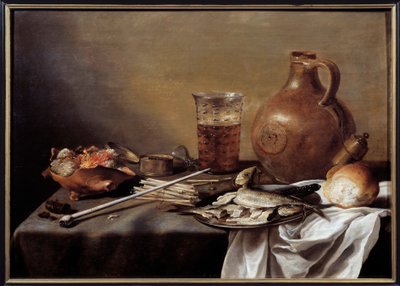 Natura morta con pesce da Pieter Claesz
