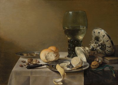 Natura morta con tazza da Pieter Claesz