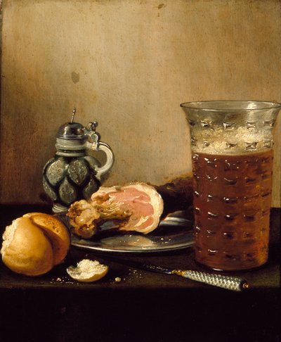 Natura Morta con Prosciutto da Pieter Claesz