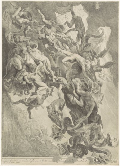Caduta dei dannati da Pieter Claesz. Soutman