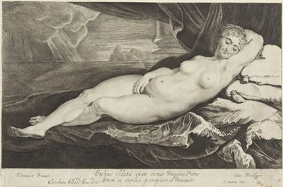 Venere di Danae da Pieter Claesz. Soutman