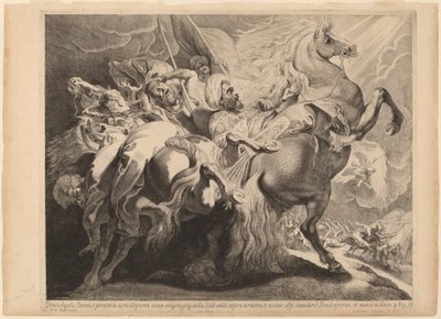 La sconfitta di Sennacherib da Pieter Claesz Soutman after Sir Peter Paul Rubens