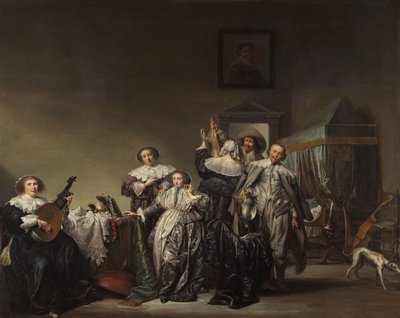 Compagnia galante da Pieter Codde