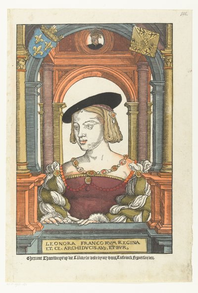 Ritratto di Eleonora di Francia da Pieter Coecke van Aelst (I) (circle of)