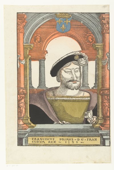 Ritratto di Francesco I di Francia da Pieter Coecke van Aelst (I) (circle of)