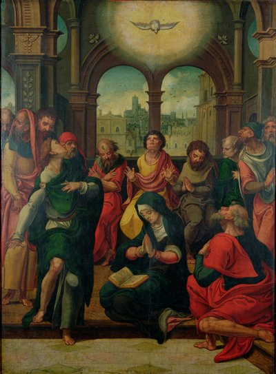 Discesa dello Spirito Santo da Pieter Coecke van Aelst